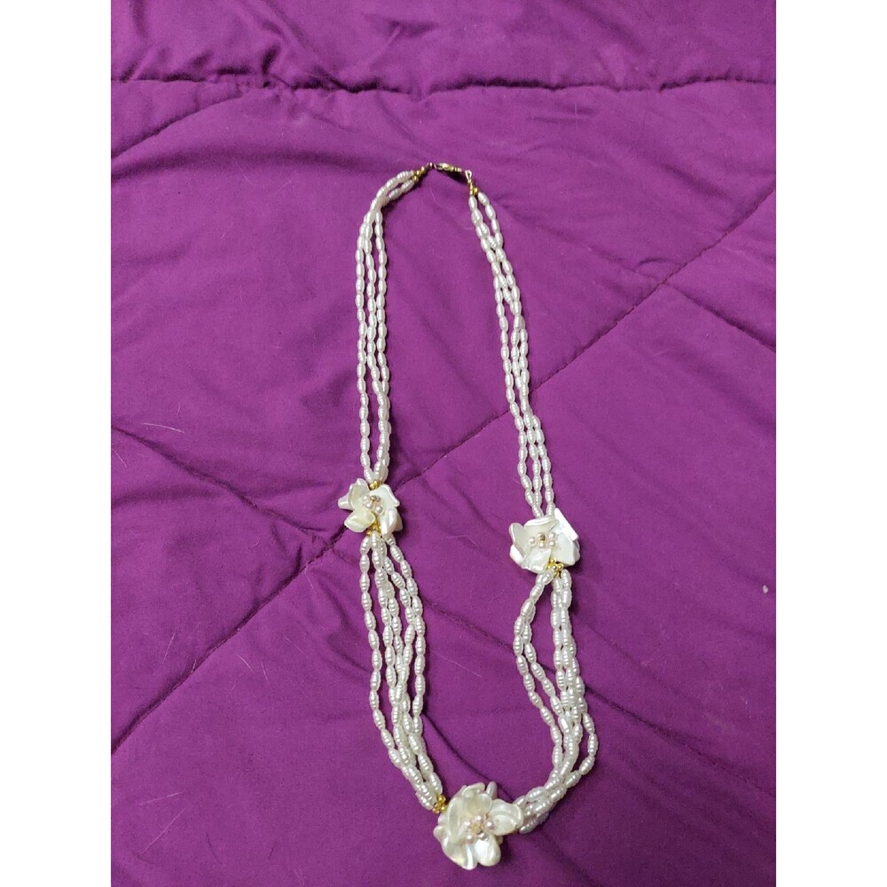 Faux Pearl Necklace